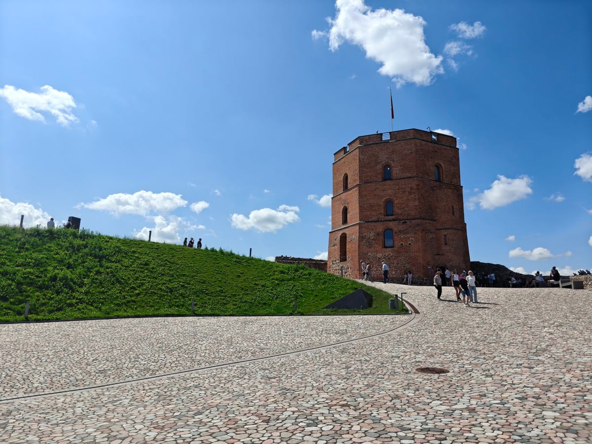 La torre de Gediminas en Vilna
