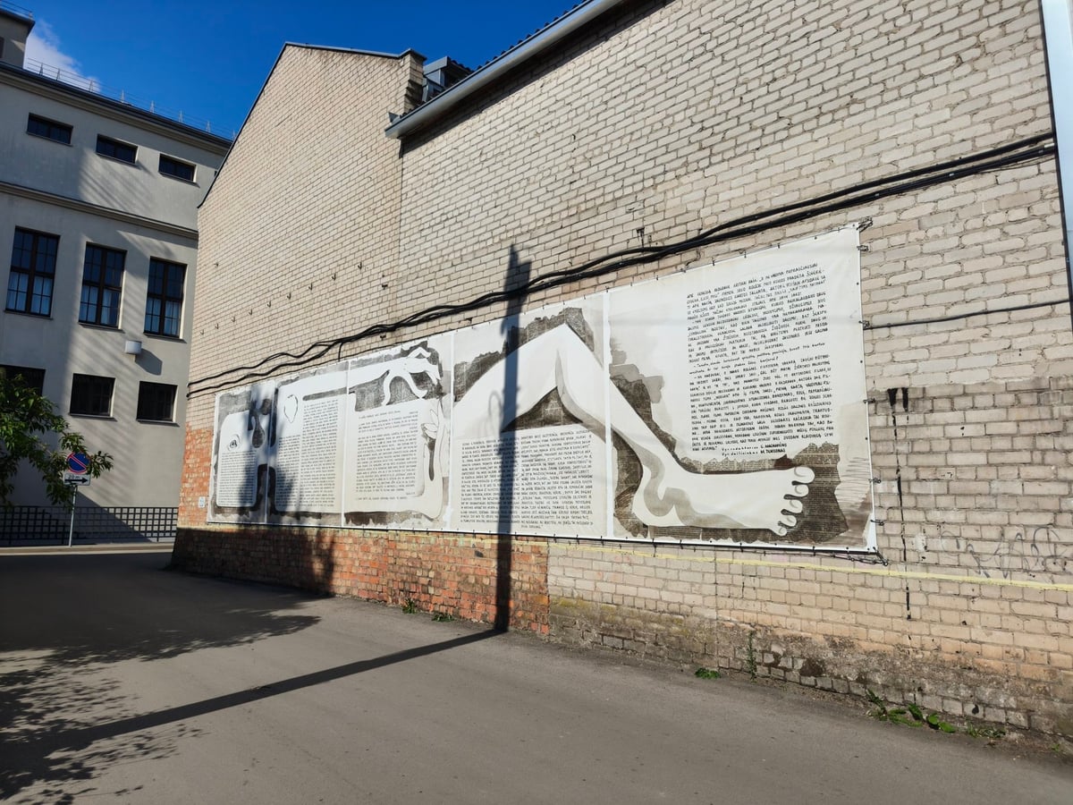 Otro mural de la calle Kęstučio