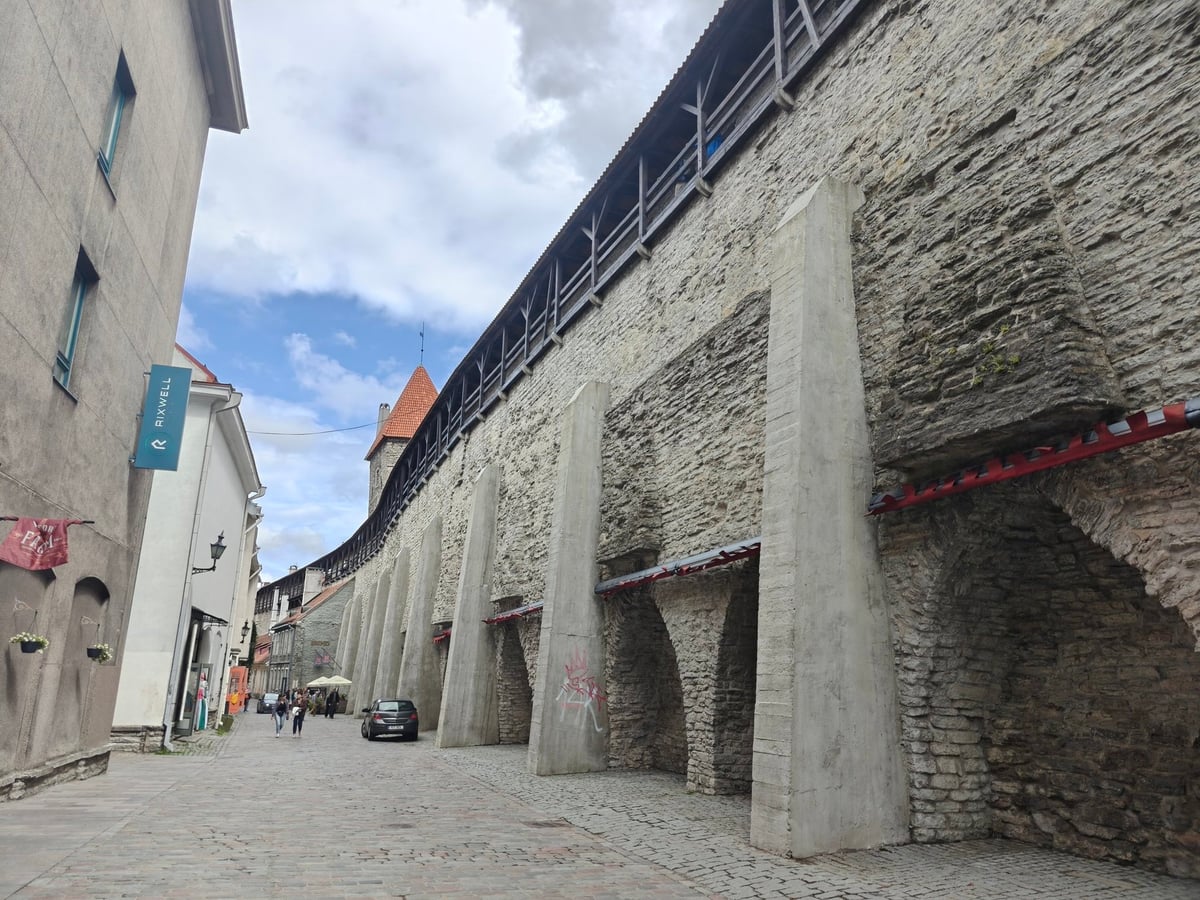 Calle Viru, en el casco antiguo de Tallin
