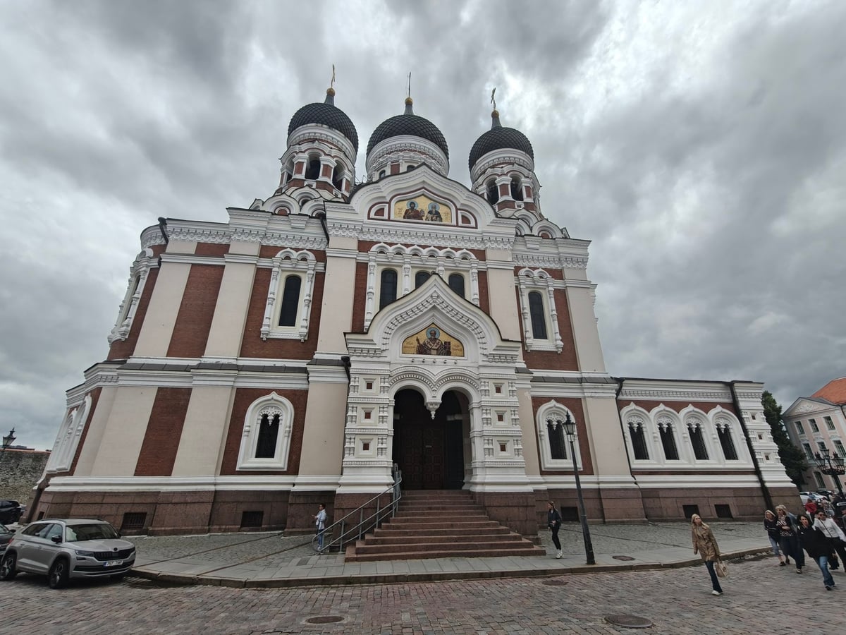 La catedral ortodoxa de Alexander Nevsky, en Toompea