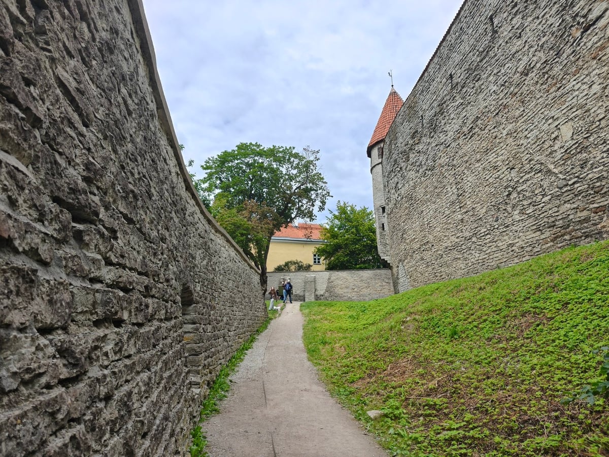 El palacio de Toompea, sede del parlamento estonio