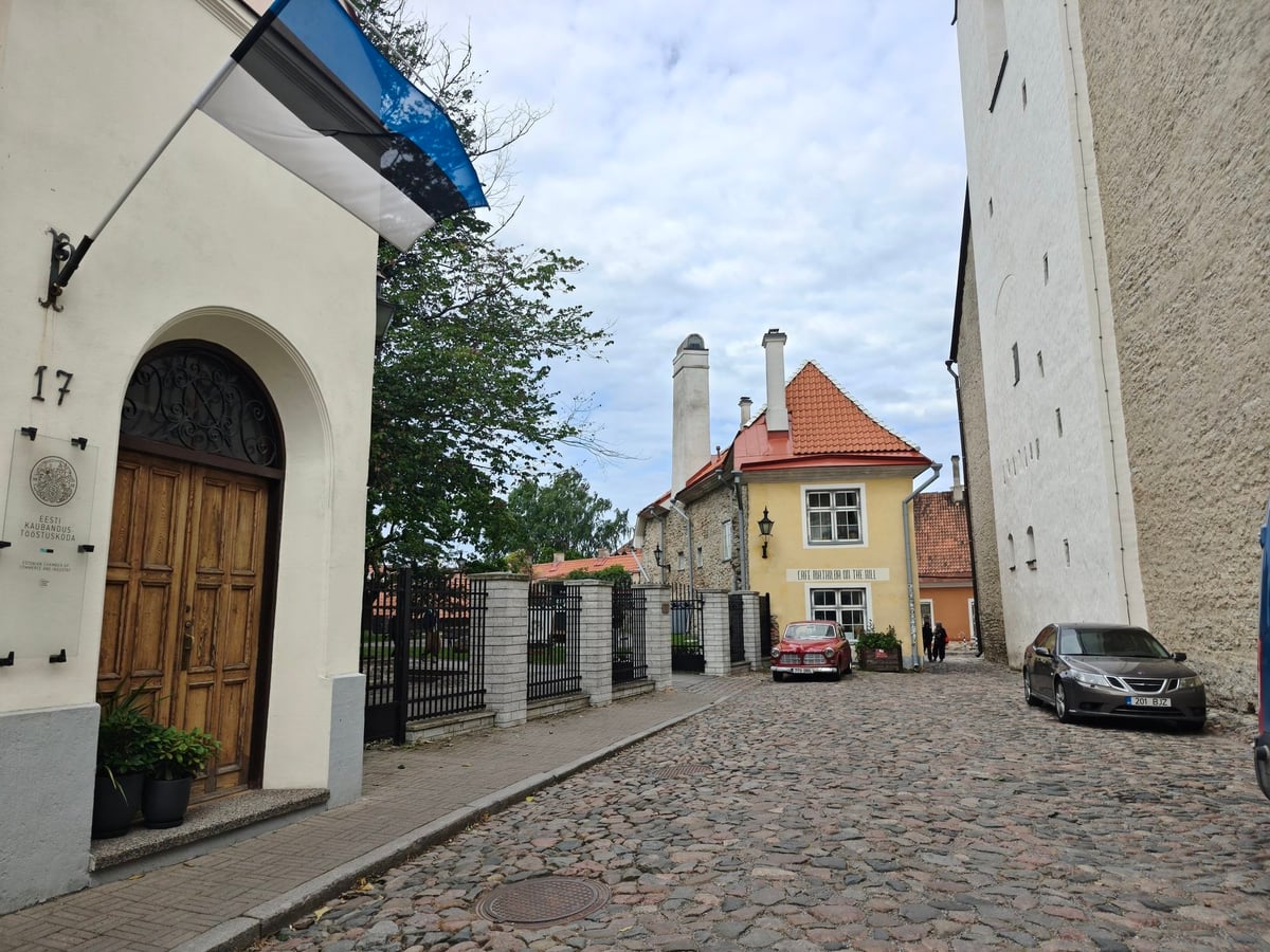 La catedral luterana de Santa María, en Toompea