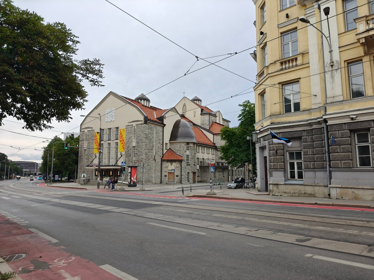 Alrededores del casco antiguo de Tallin