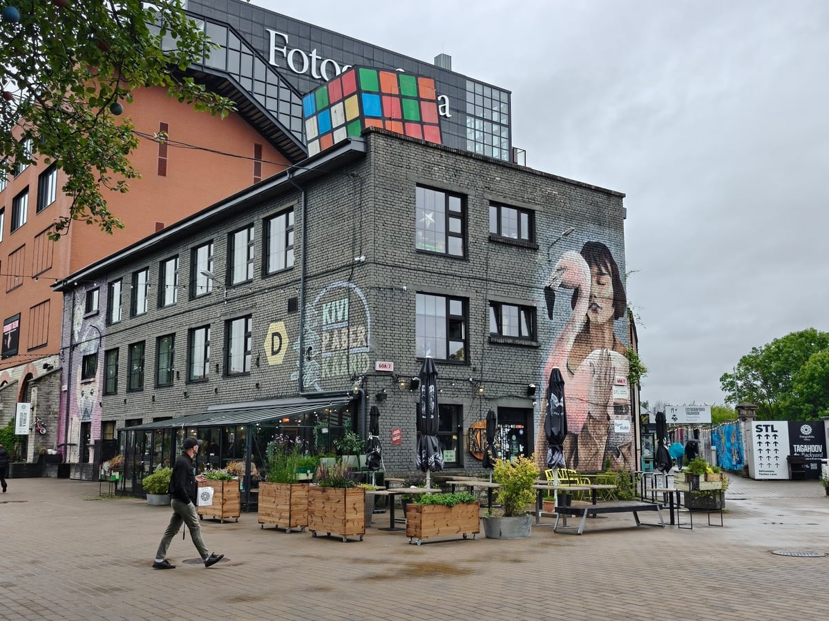 Zona de Telliskivi, el barrio creativo de Tallin