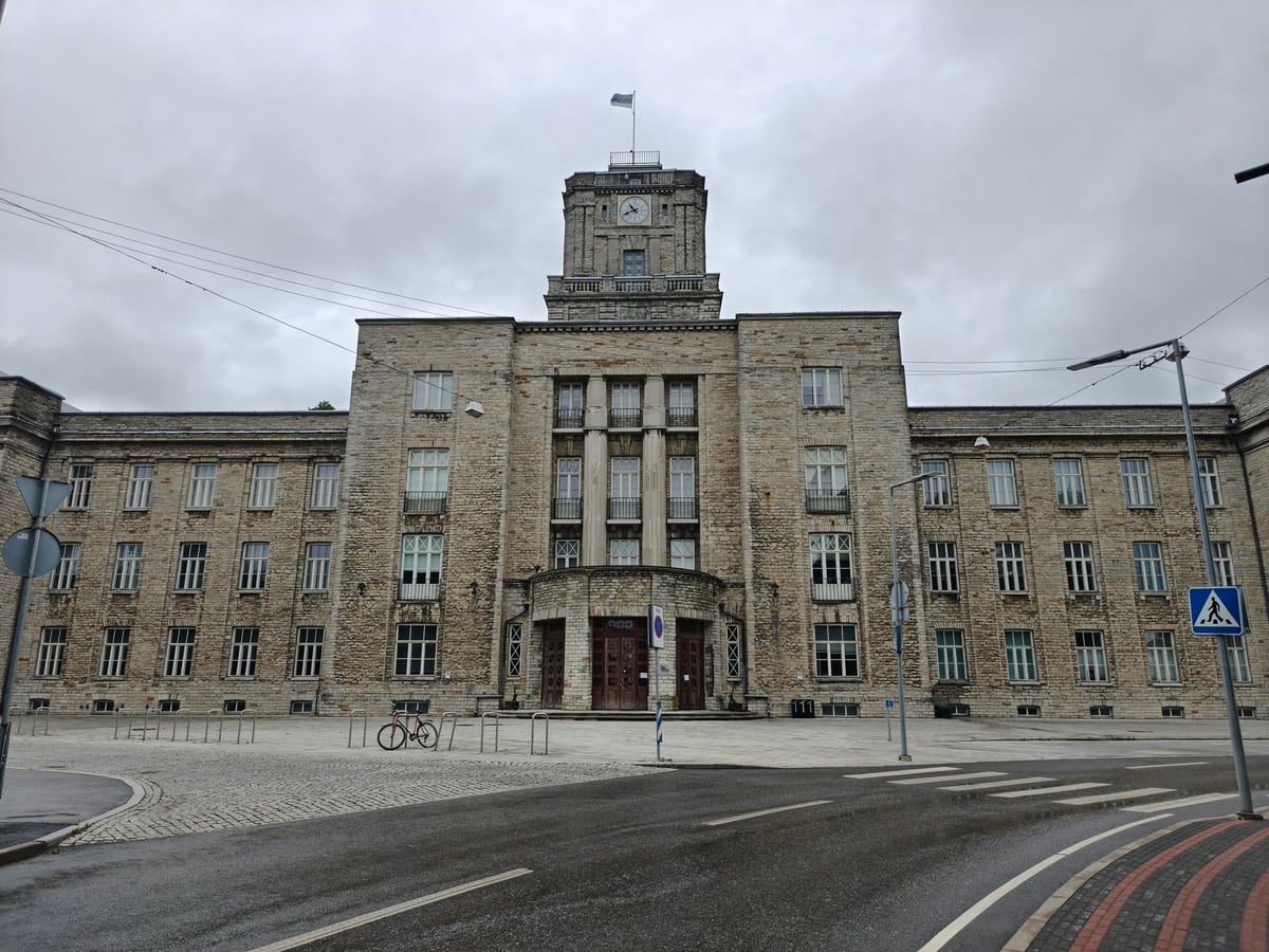 El edificio de la Academia Marítima de TalTech, en Kopli