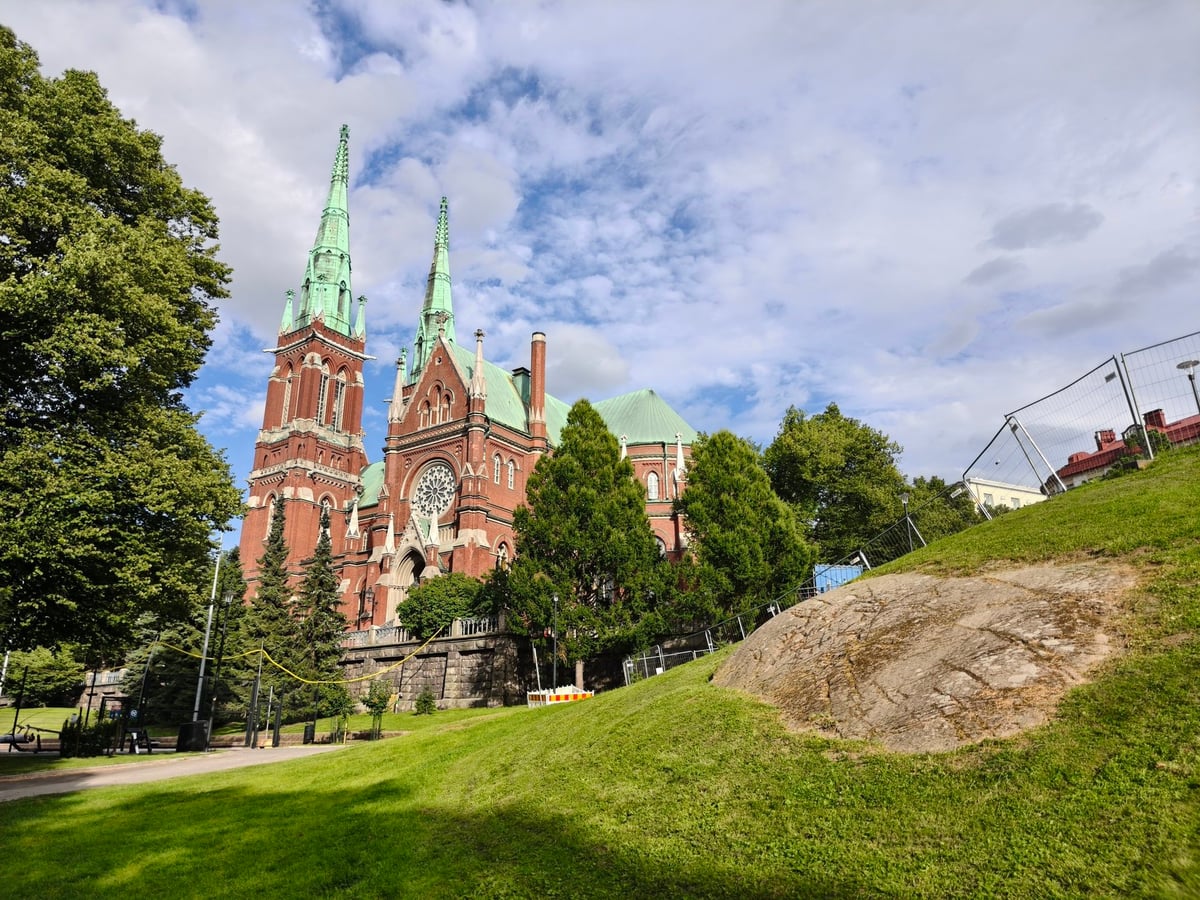 La iglesia alemana de Helsinki