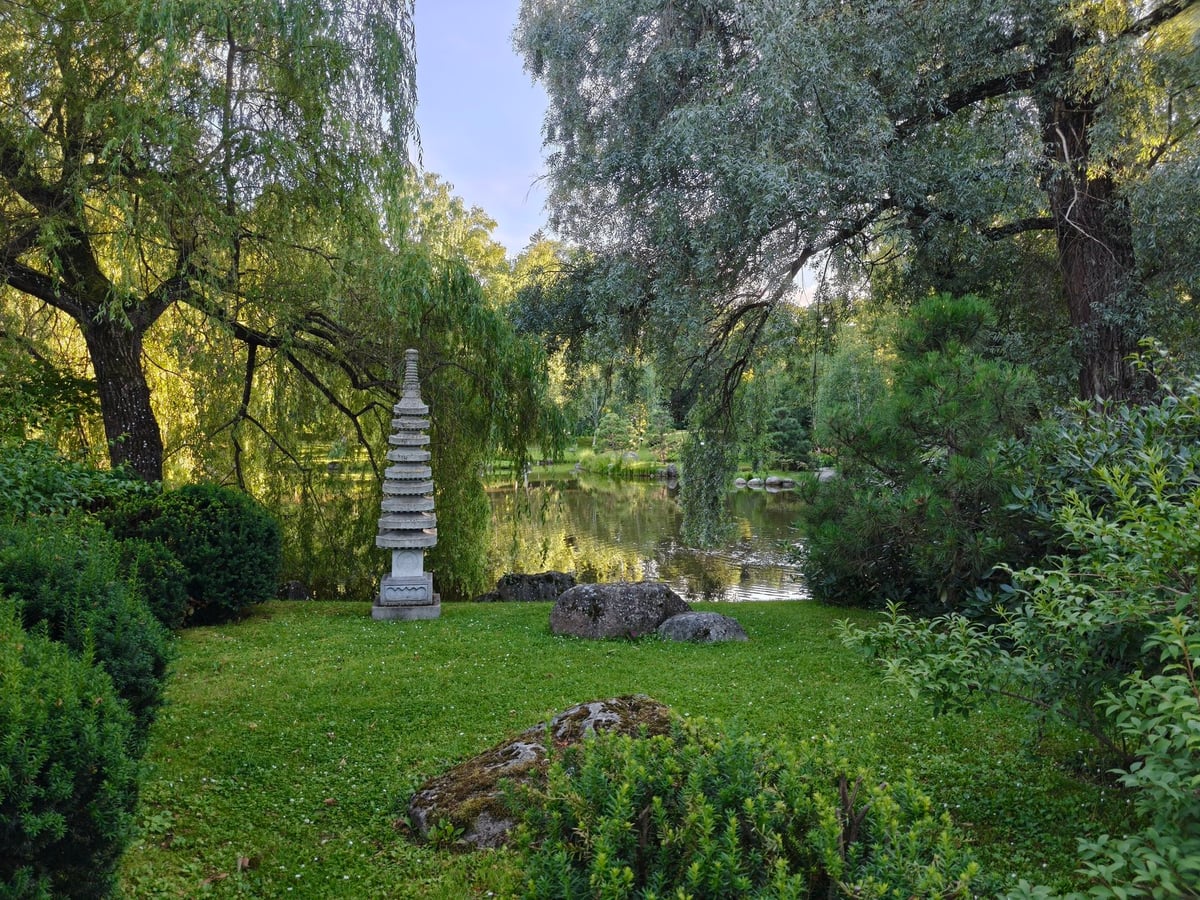 El jardín japonés de Kadriorg