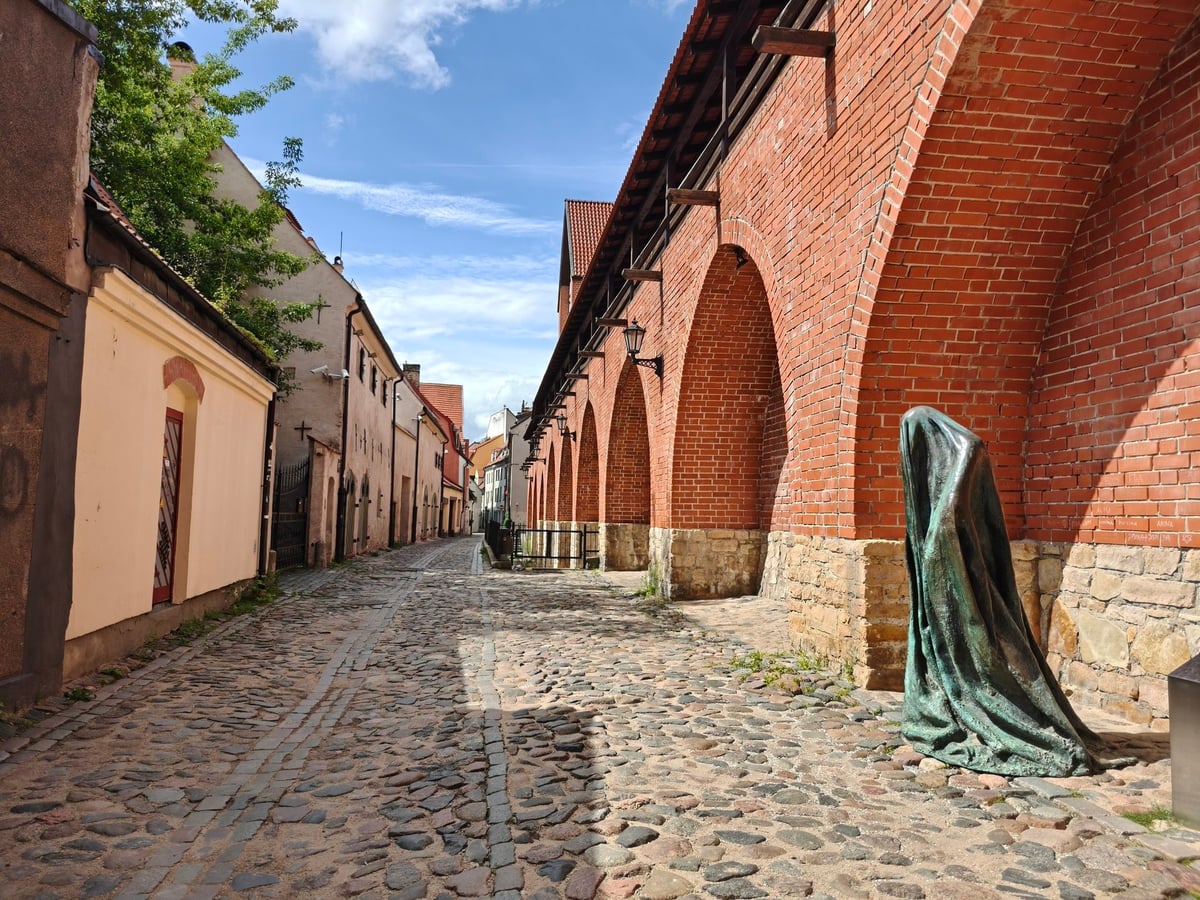 La Puerta Sueca, el único acceso original de la muralla de Riga