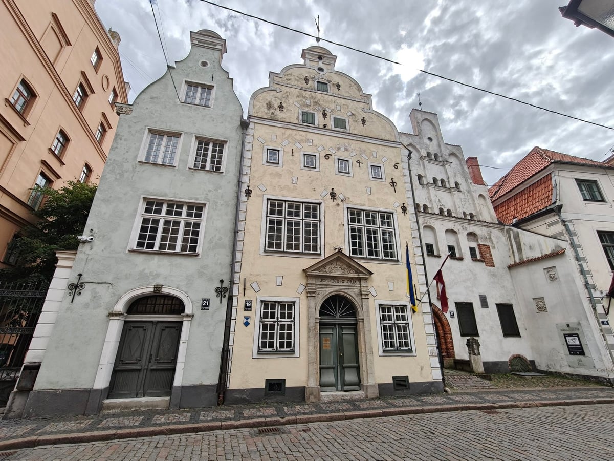La plaza de la Catedral, en Vecrīga