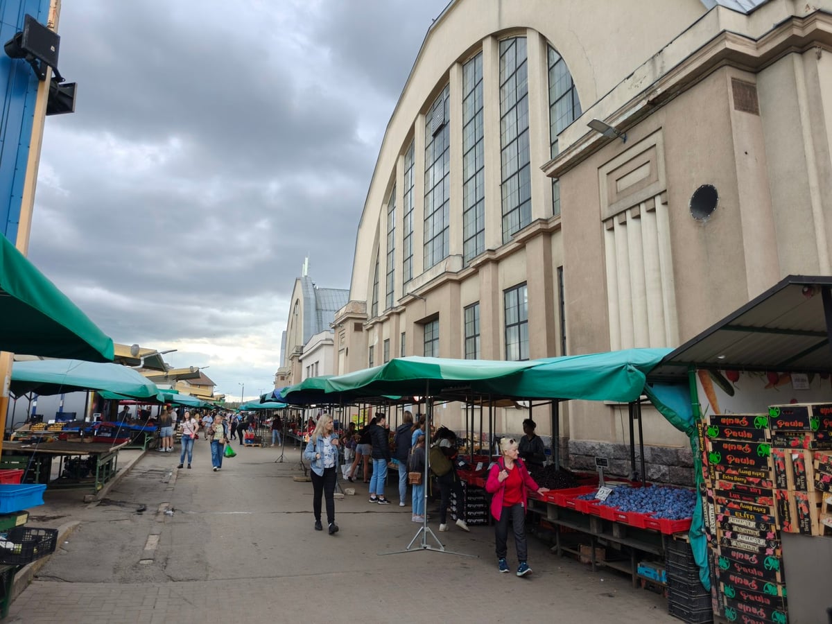 El Centrāltirgus, el mercado central de Riga