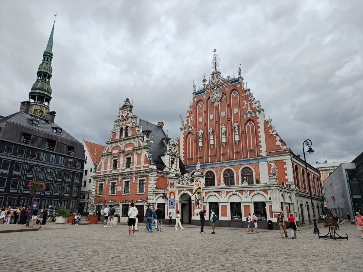 La casa de los Cabezas Negras, en Riga