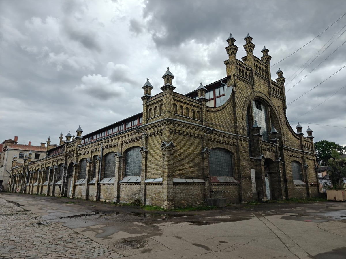 El mercado de Vidzeme, en Riga