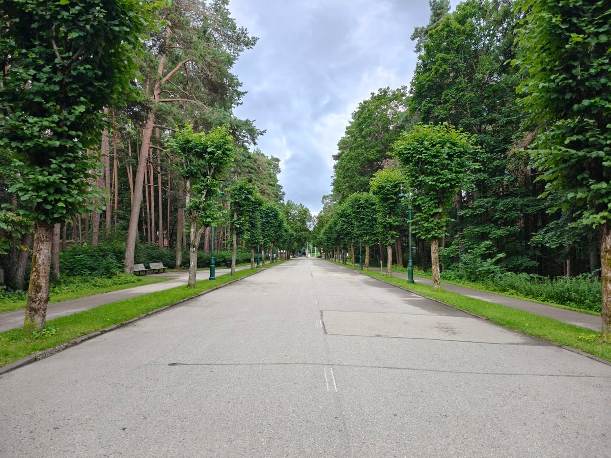 Villas de madera en Mežaparks, la ciudad jardín de Riga