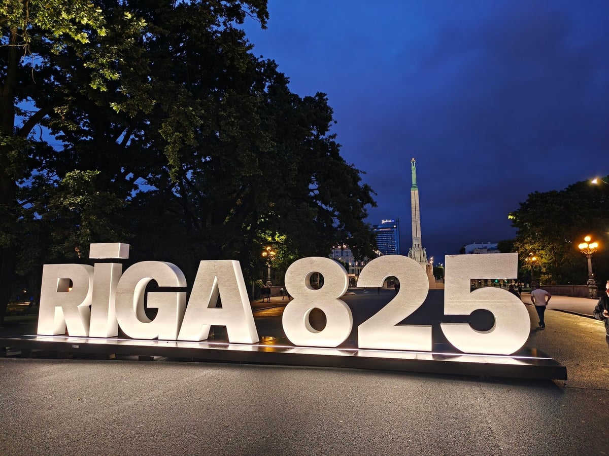 Última imagen del casco antiguo de Riga