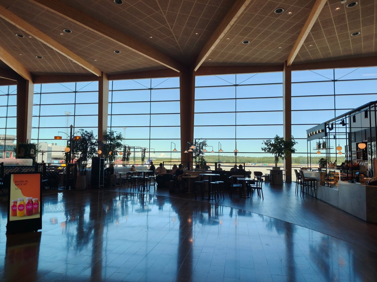 El aeropuerto de Arlanda, en Estocolmo
