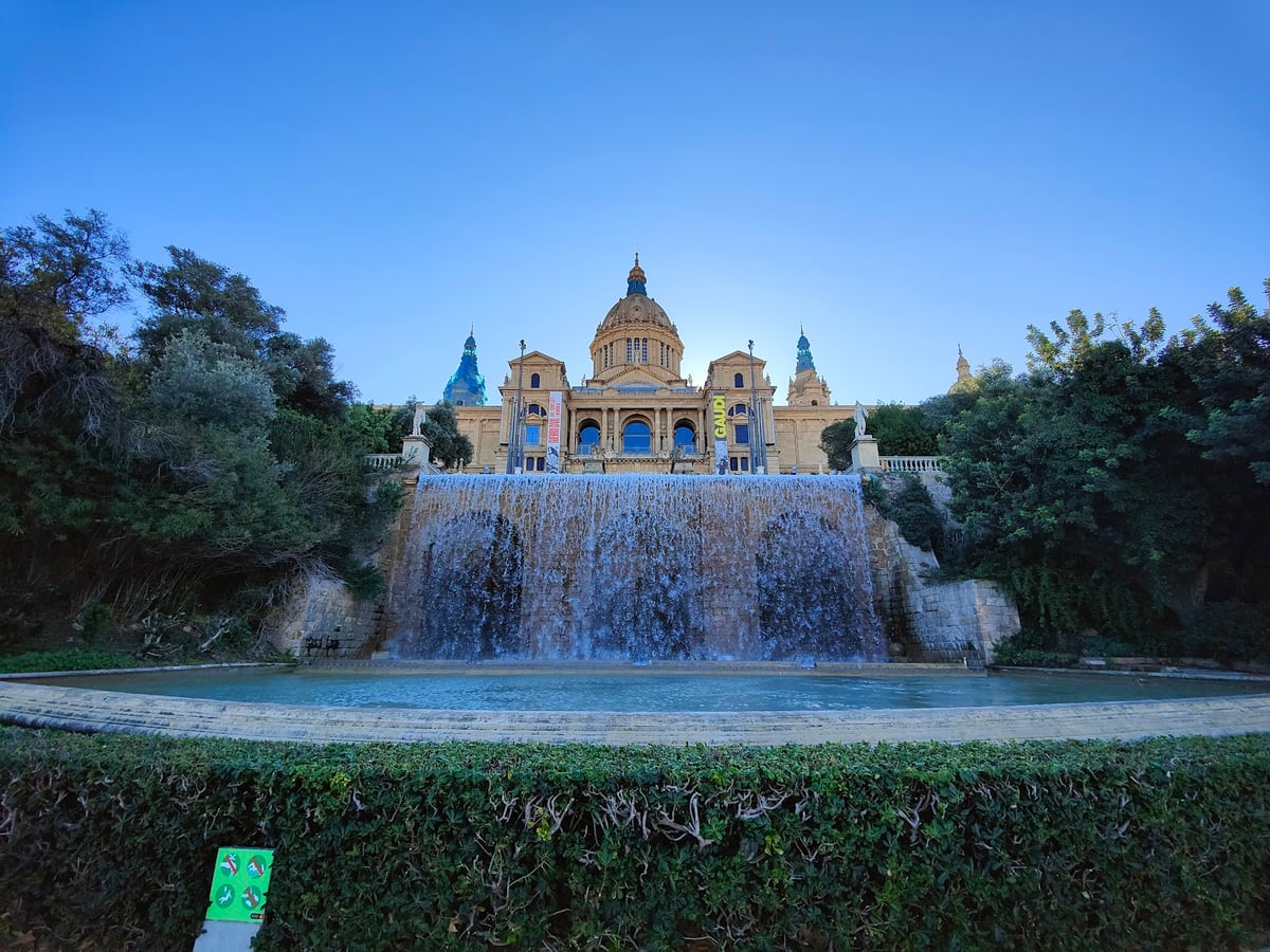 Fuente y Palacio Nacional de Montjuïc