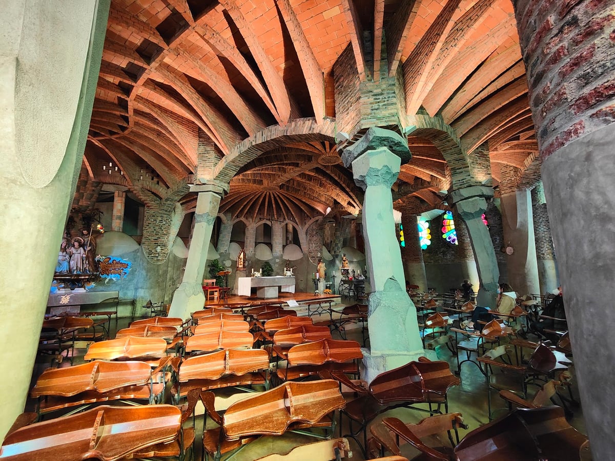Fachada monumental de la Sagrada Família