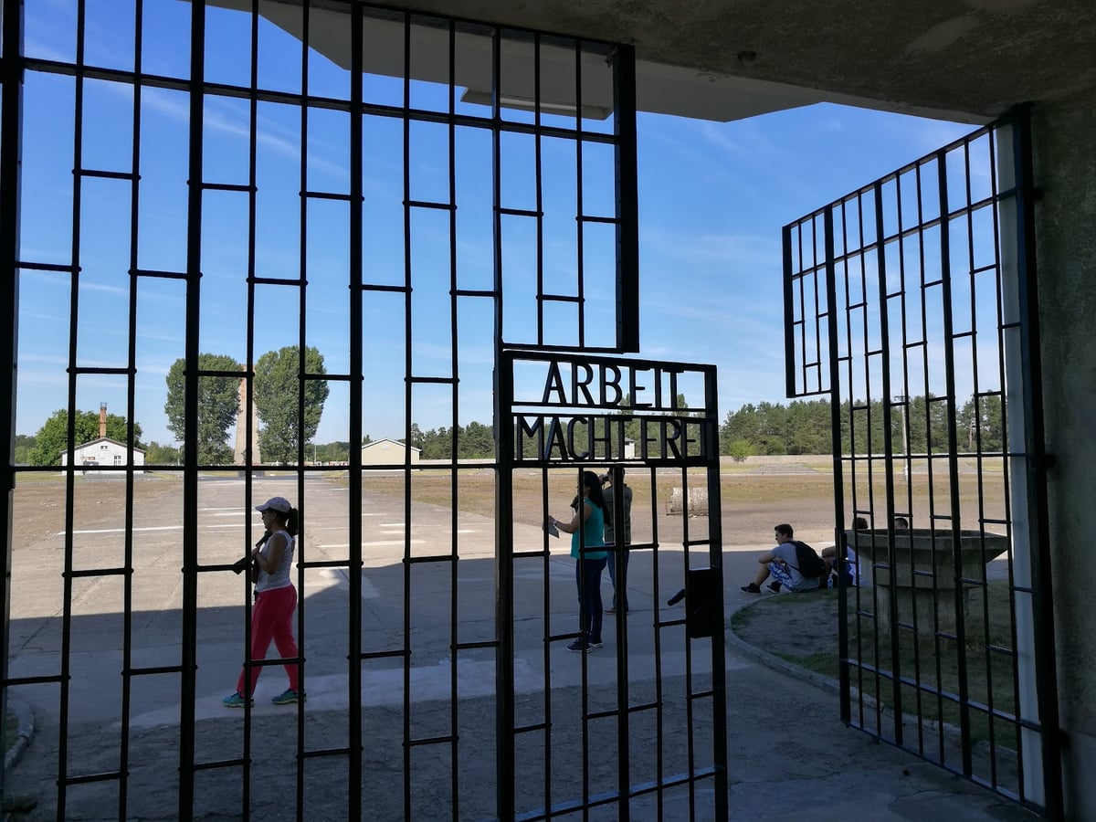Entrada del Memorial de Sachsenhausen