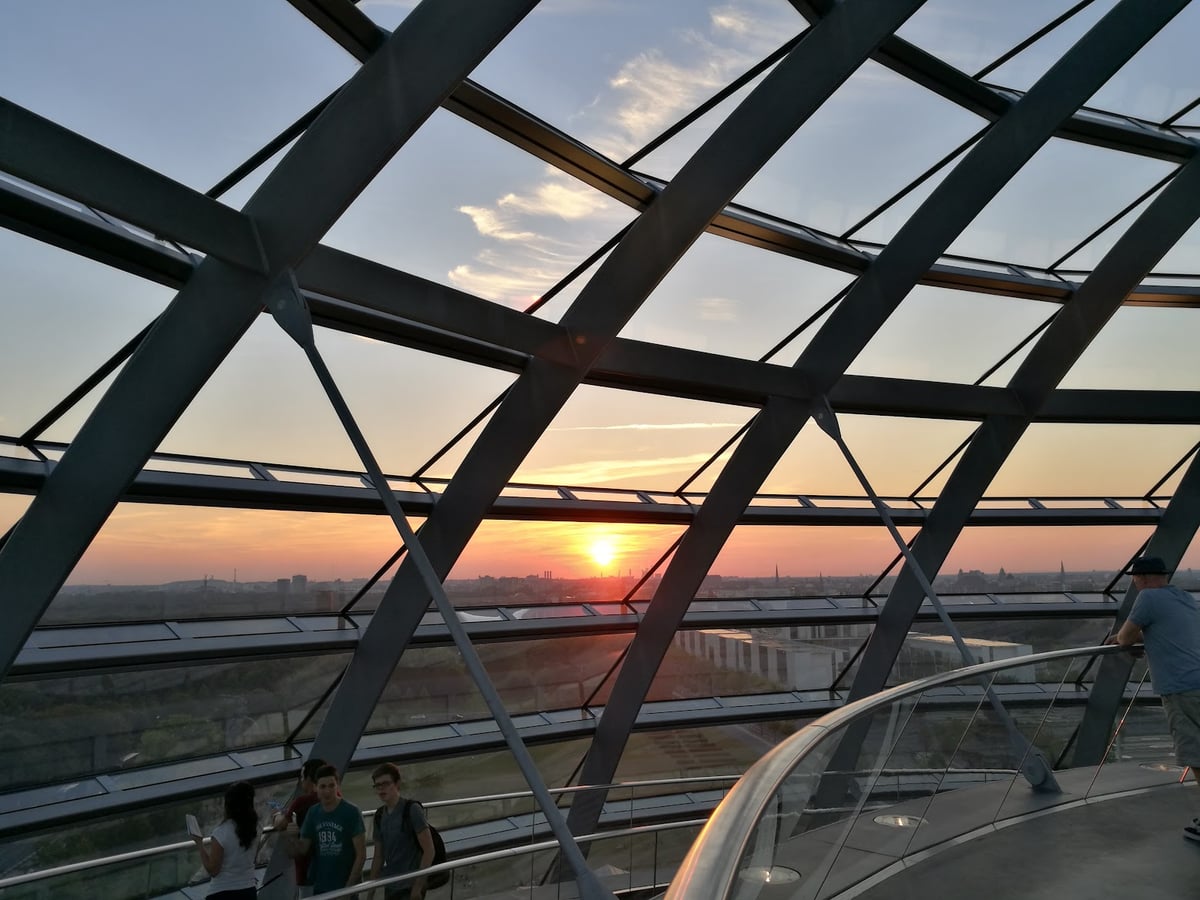 Panorámica de Berlín desde el Reichstag