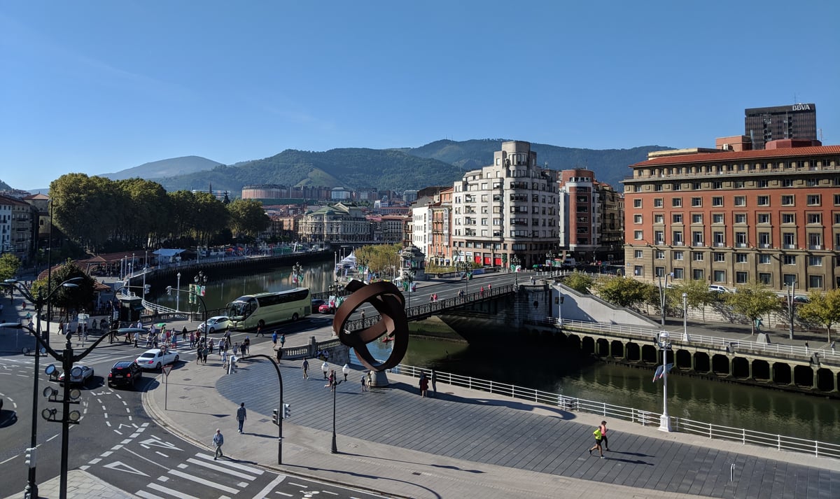 Fotografía durante el evento de Open House Bilbao 2018, al que tuve la oportunidad de asistir.