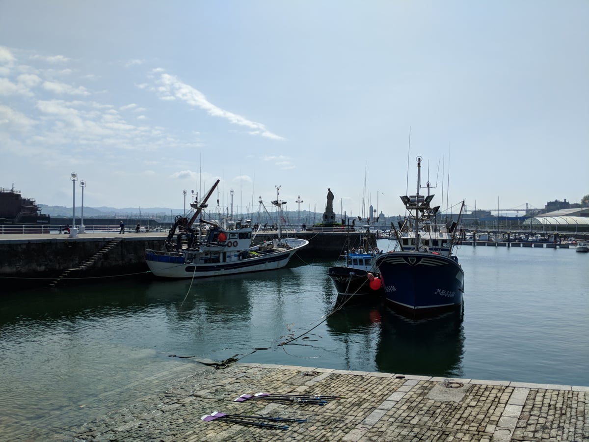 Fotografía durante el evento de Santurtzi Instameet 2018 #santurtzimarinero, al que tuve la oportunidad de asistir.