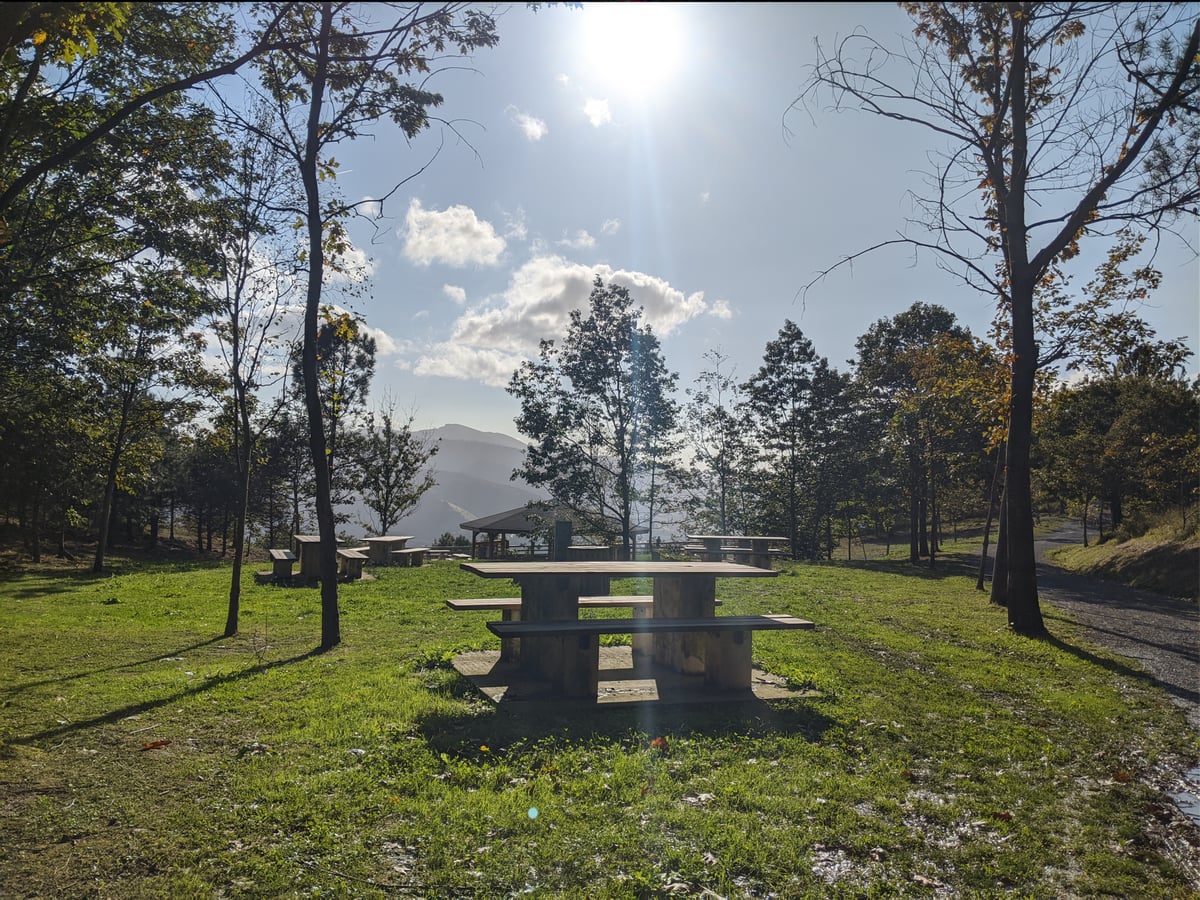 Fotografía panorámica de Monte Avril, muy cerca de Bilbao.