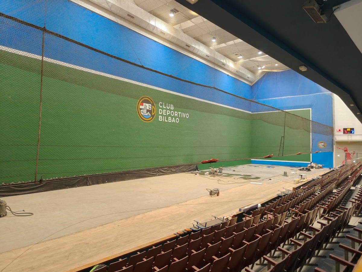 El frontón del Club Deportivo Bilbao