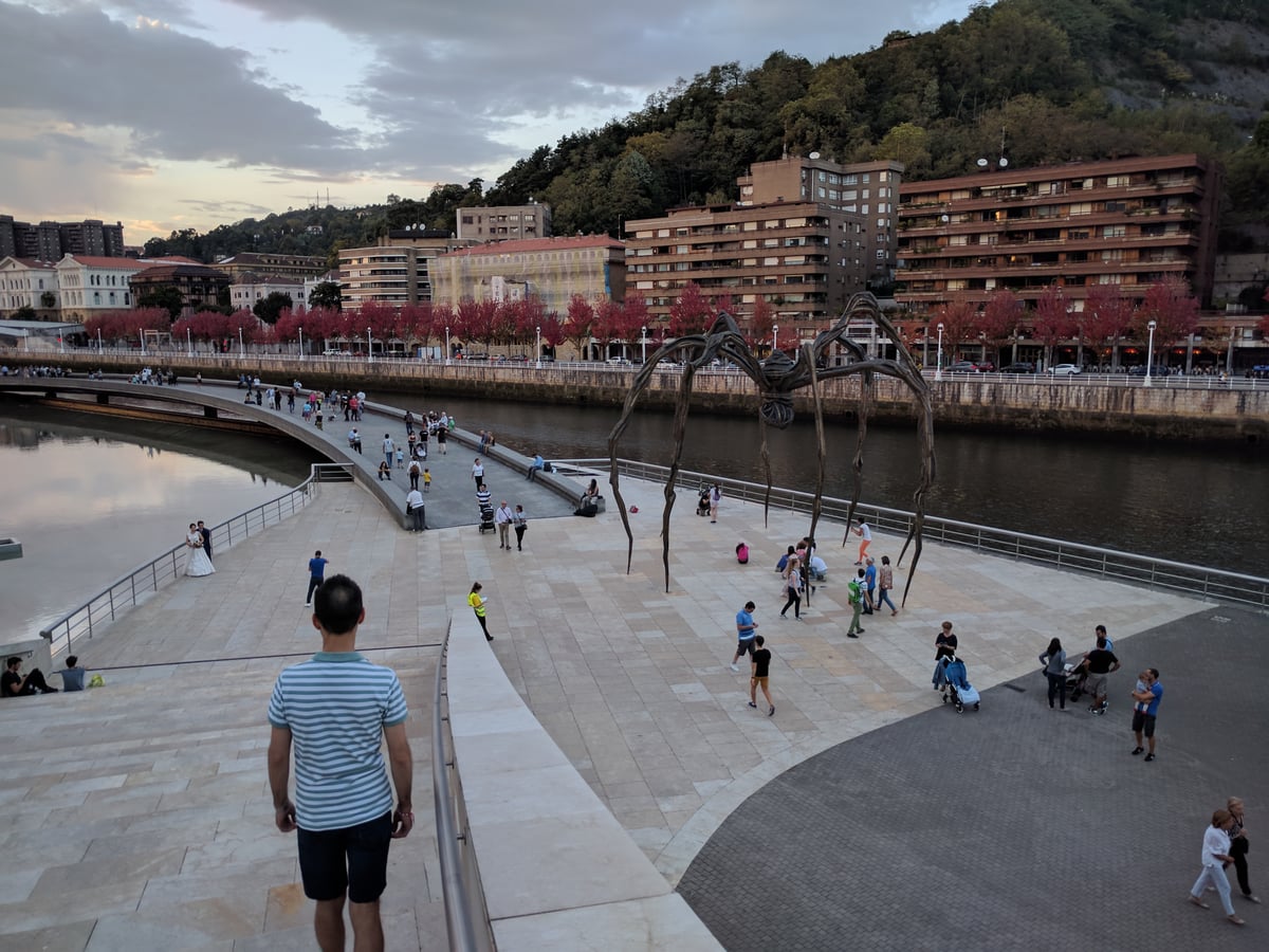 Fotografía durante el evento de Open House Bilbao 2017, al que tuve la oportunidad de asistir.
