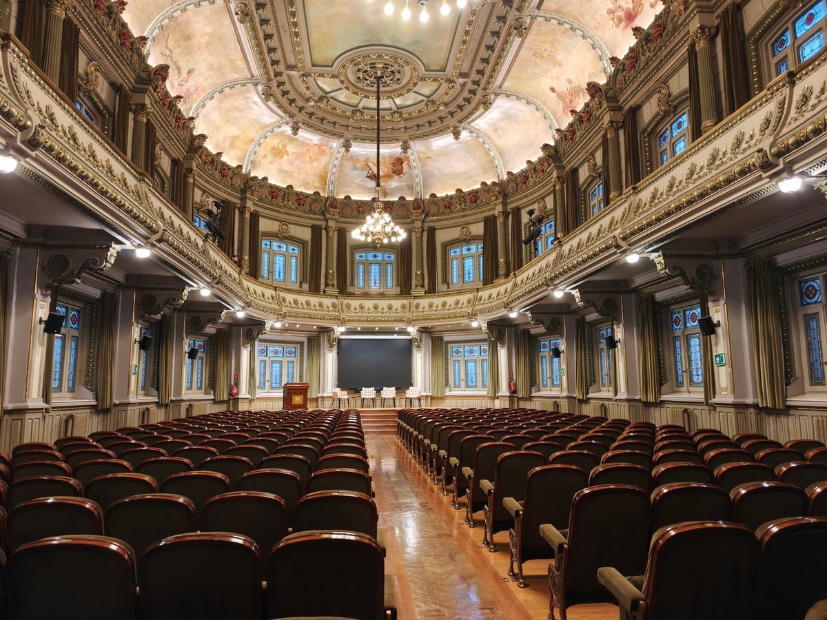 Fotografía durante el evento de Open Bilbao 2025, al que tuve la oportunidad de asistir.