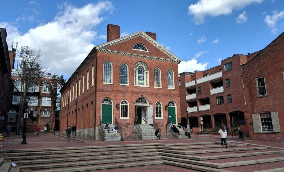 Calle, edificio, monumento o paisaje urbano de Boston