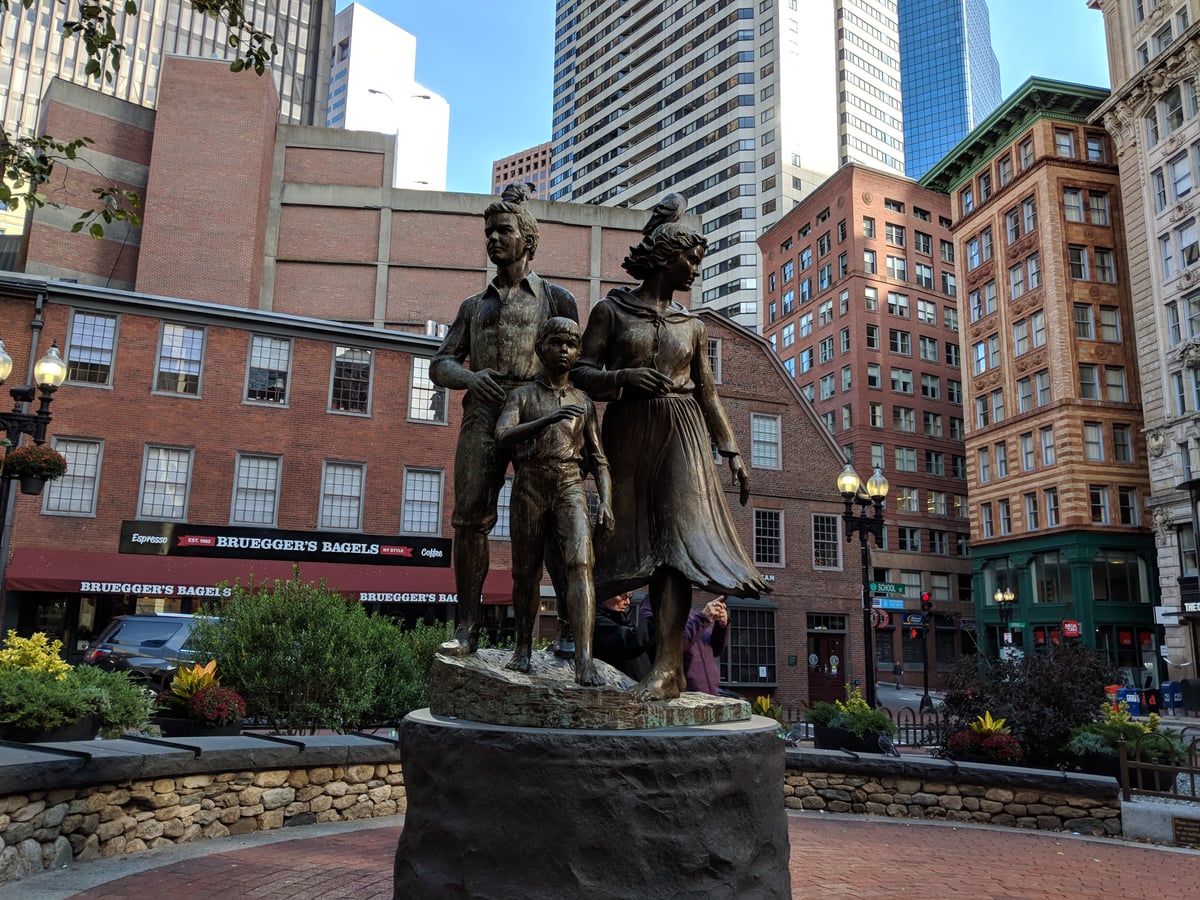 Calle, edificio, monumento o paisaje urbano de Boston