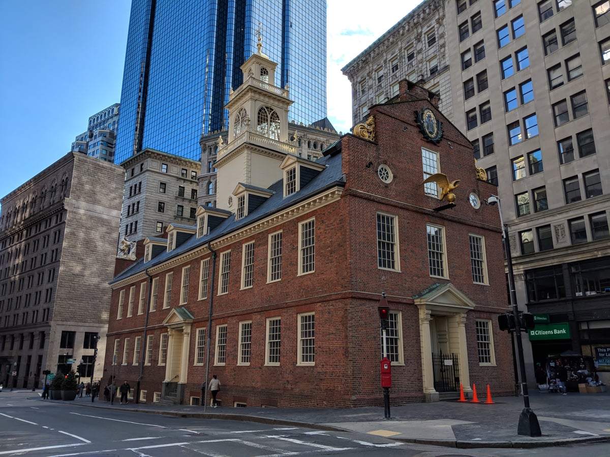 Calle, edificio, monumento o paisaje urbano de Boston