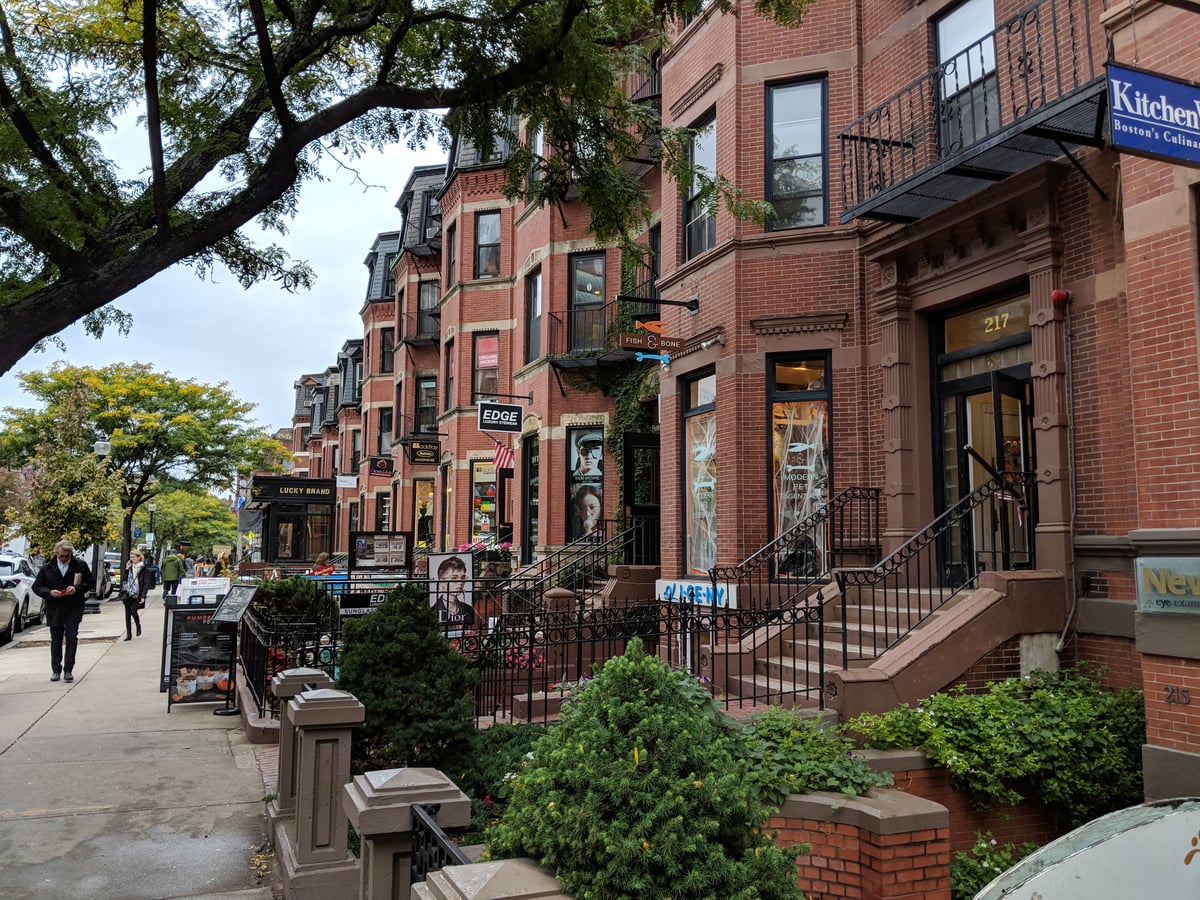Calle, edificio, monumento o paisaje urbano de Boston