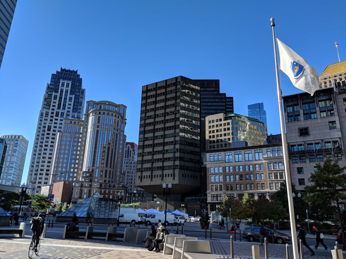 Calle, edificio, monumento o paisaje urbano de Boston