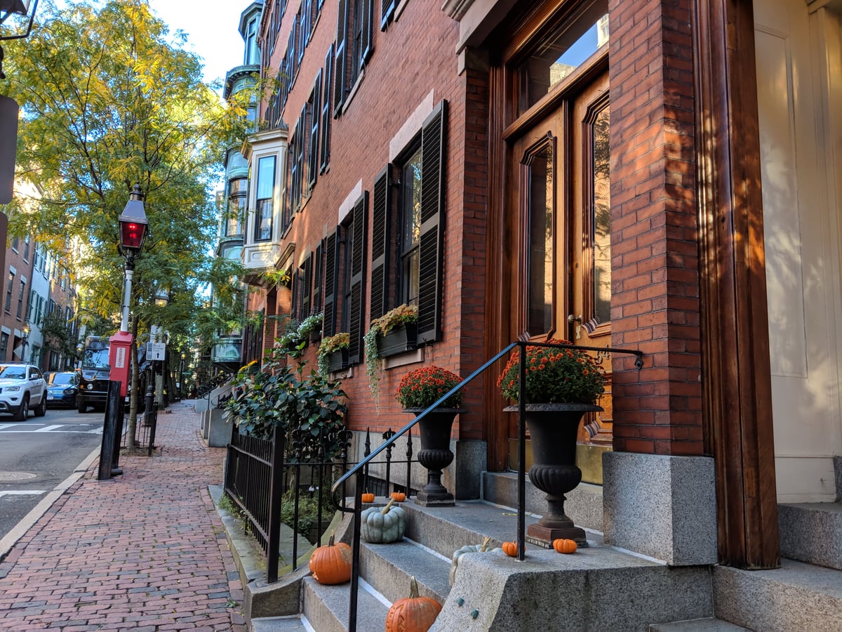 Calle, edificio, monumento o paisaje urbano de Boston