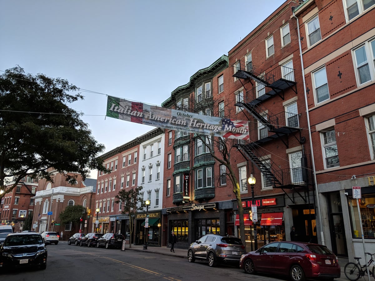 Calle, edificio, monumento o paisaje urbano de Boston
