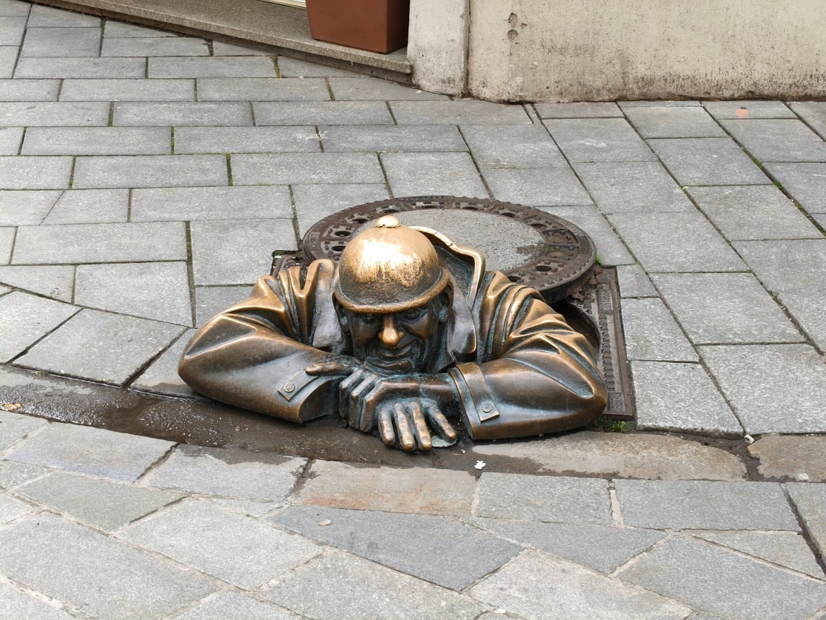 Calle, edificio, monumento o paisaje urbano de Bratislava.