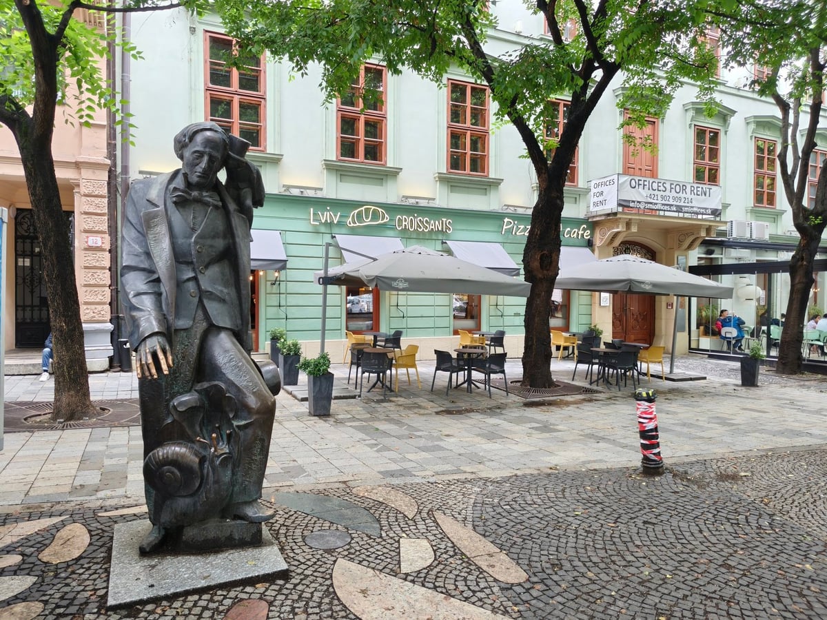Calle, edificio, monumento o paisaje urbano de Bratislava