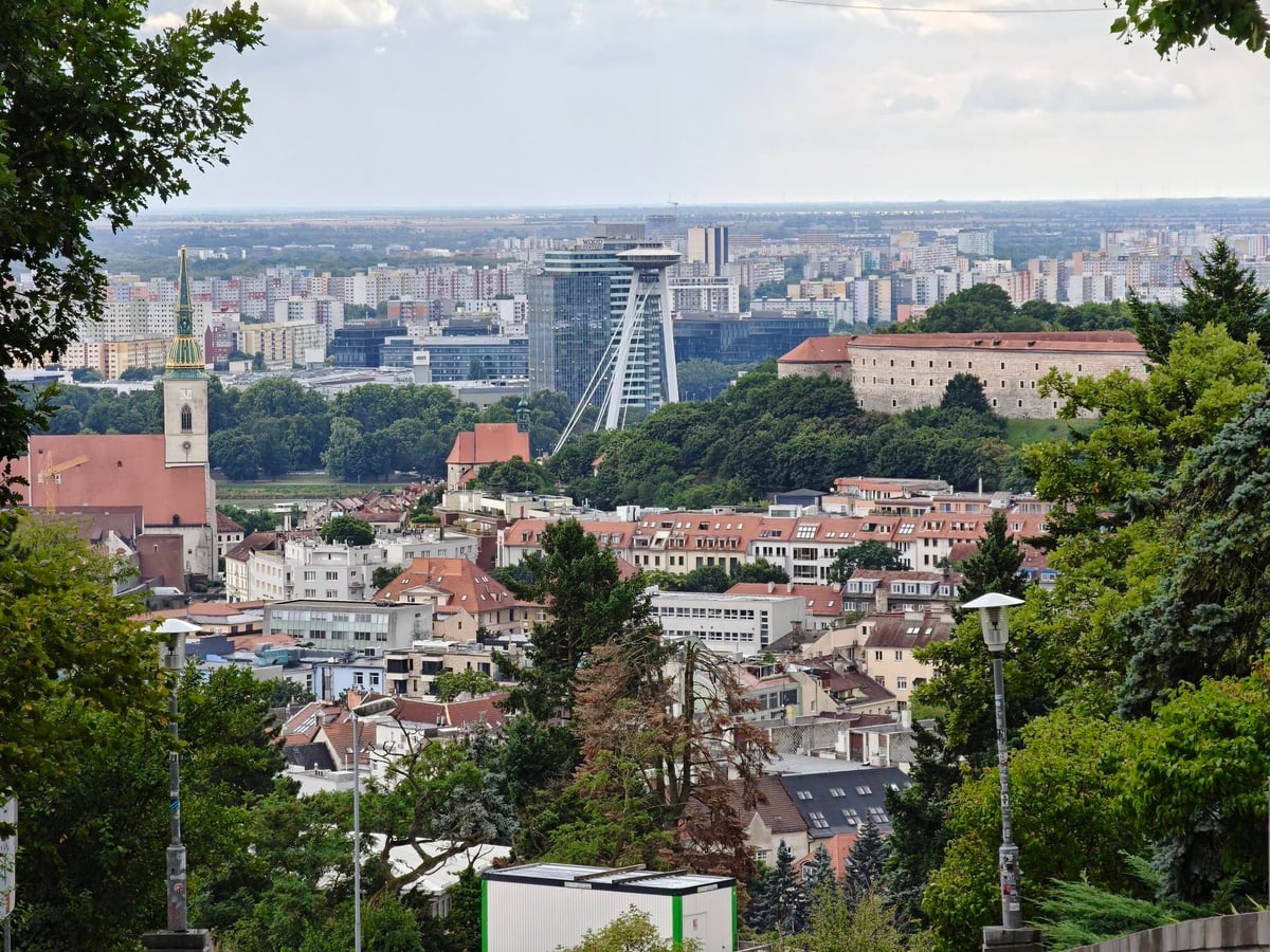 Calle, edificio, monumento o paisaje urbano de Bratislava