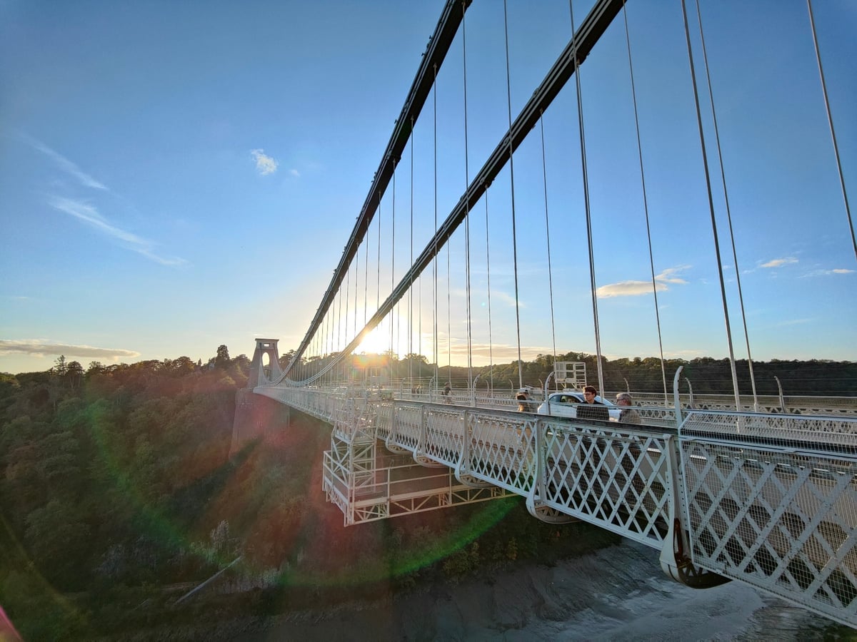 El puente colgante de Clifton, diseñado por un Brunel de veinticuatro años y terminado en 1864