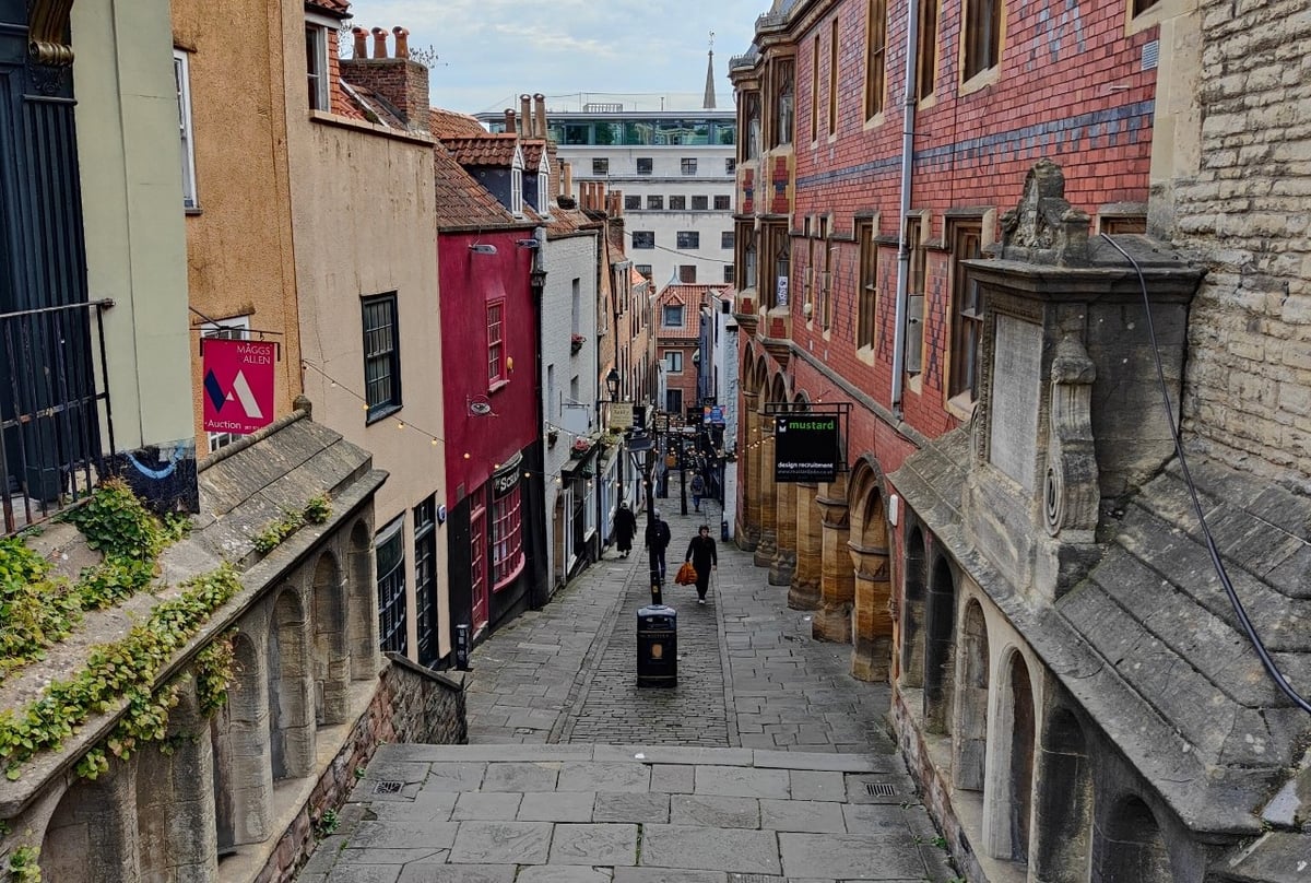 Calle, edificio, monumento o paisaje urbano de Bristol