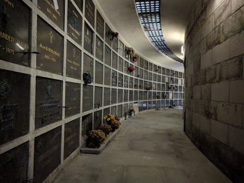 Galería subterránea del Cementerio de Laeken