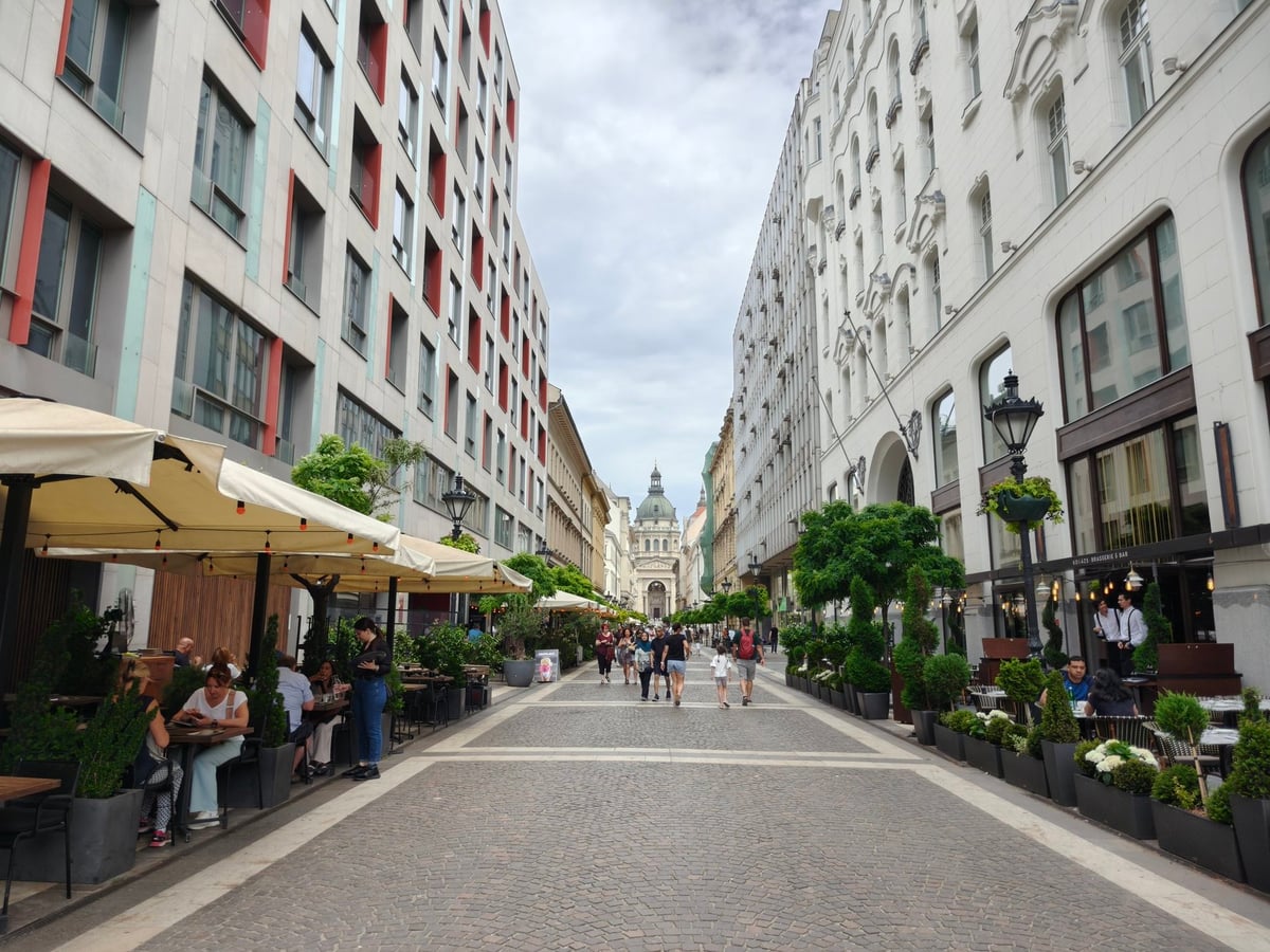 Calle, edificio, monumento o paisaje urbano de Budapest