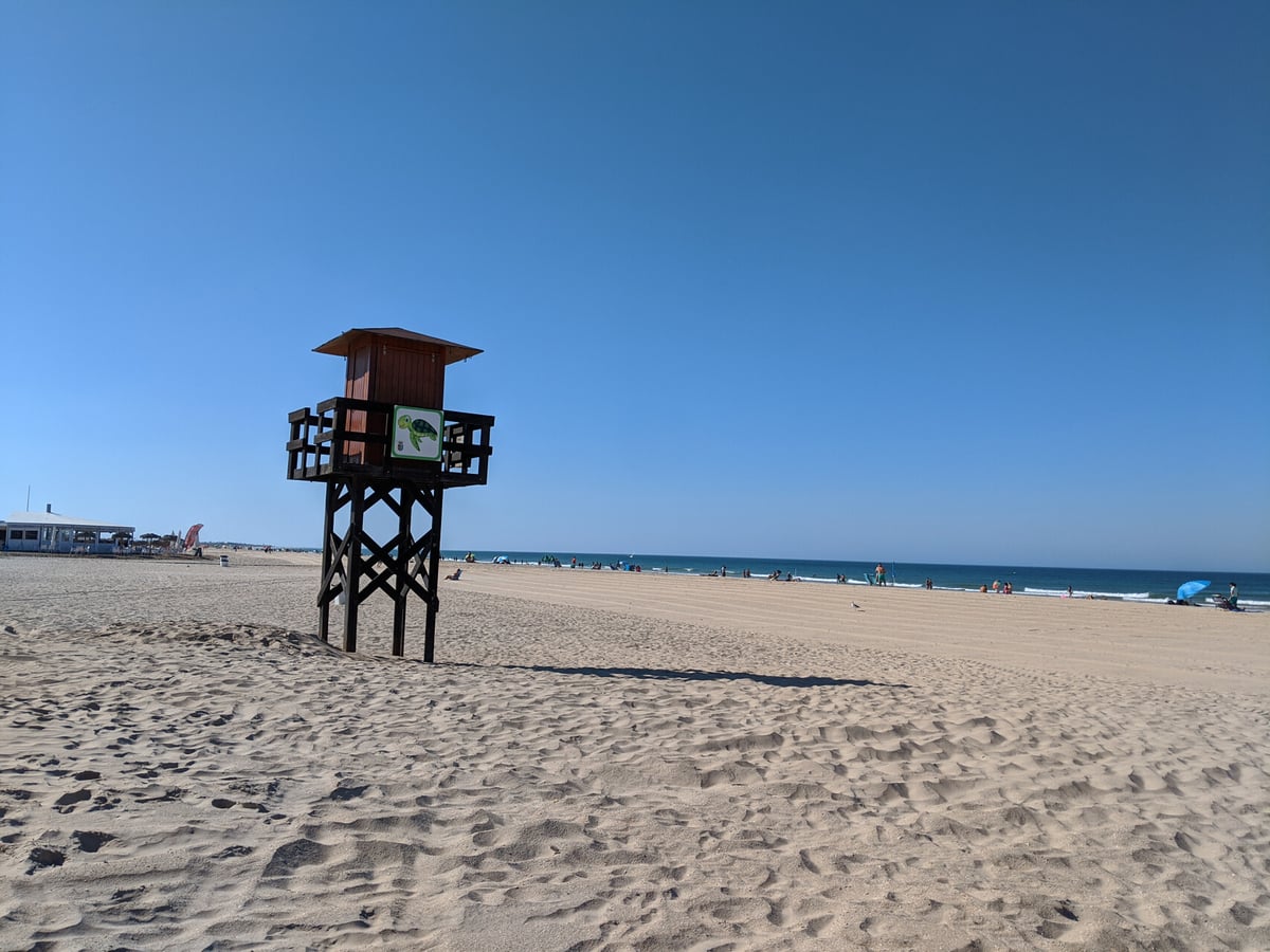Calle, playa, paisaje o escena de Conil de la Frontera.