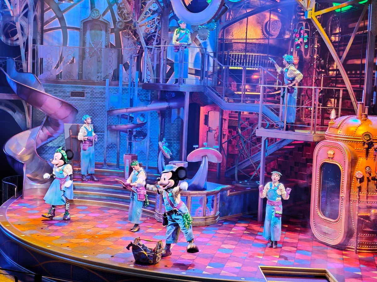 Parque Disney, atracción o escena de la visita a Disneyland París