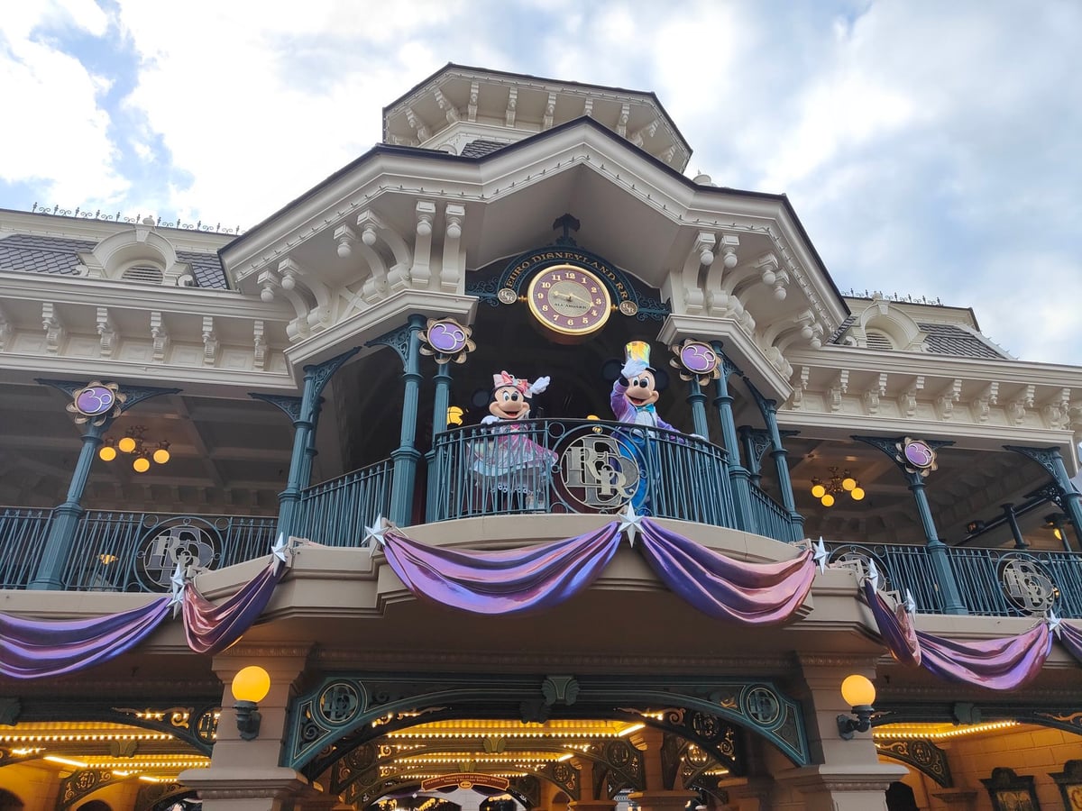 Parque Disney, atracción o escena de la visita a Disneyland París