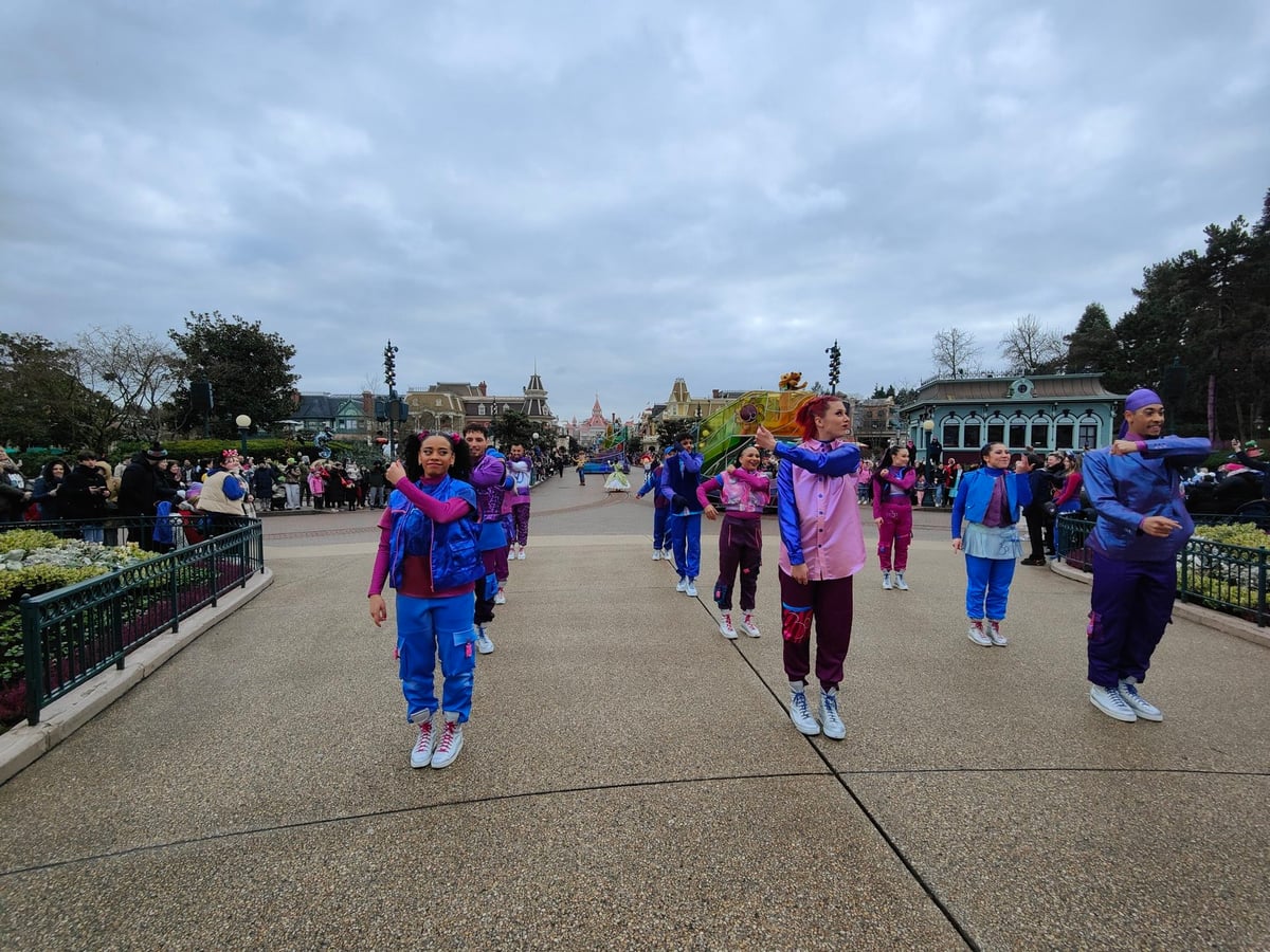Parque Disney, atracción o escena de la visita a Disneyland París