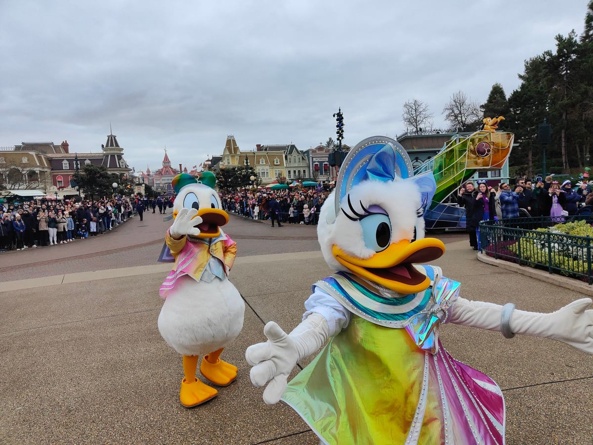 Parque Disney, atracción o escena de la visita a Disneyland París