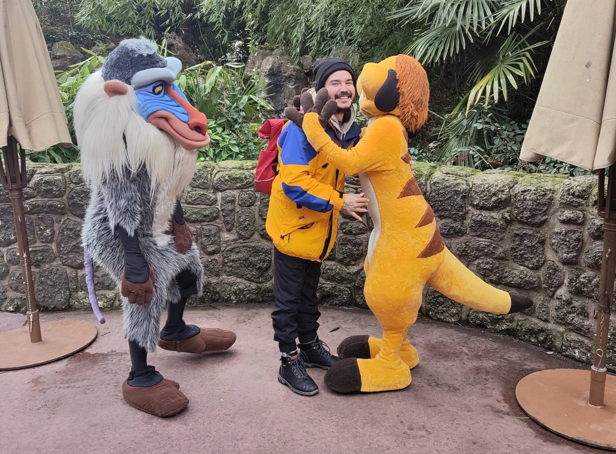 Parque Disney, atracción o escena de la visita a Disneyland París