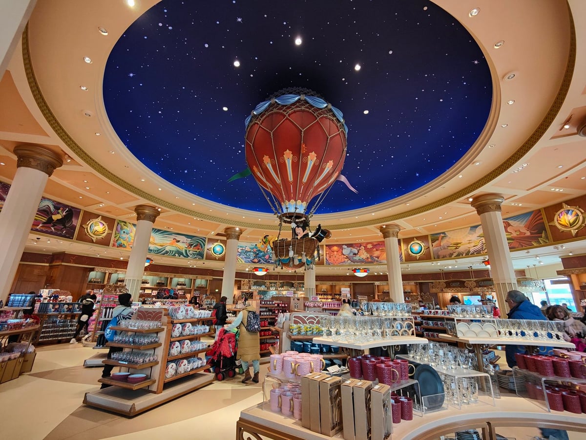 Parque Disney, atracción o escena de la visita a Disneyland París